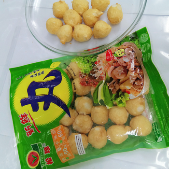 Image Vegefarm Vege Fried Squid Ball 松珍-花枝杨 454grams
