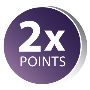 Image Double your reward points