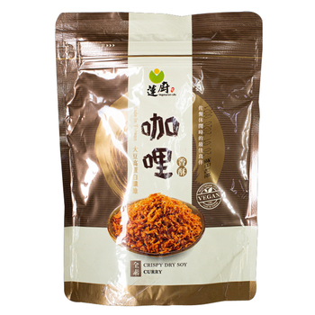 Image Curry Dry Soy Floss 莲厨 - 咖喱香松300grams