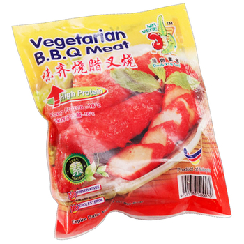 Image Veg BBQ Meat Soy Char Siew 味齐 - 大豆叉烧(小) 240 grams