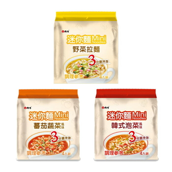 Image Weilih Korean Style Mini Noodles 維力韓式泡菜風味迷你麵