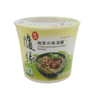 Image Shitake Mushroom Noodle 味丹 - 随缘椎茸杯面 60grams 
