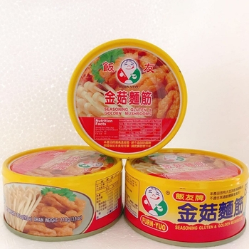 Image Gluten & Mushrooms 饭友 - 金菇面筋 150grams