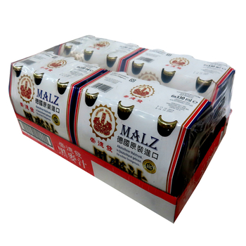 Image MALZ Drink Bottle 崇德发 - 天然黑麦汁 (玻璃瓶)（箱）7920grams