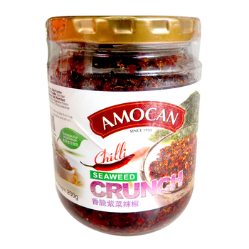 Image Amocan Seaweed Crunch Chilli 慈心 - 香脆紫菜辣椒(白)200grams