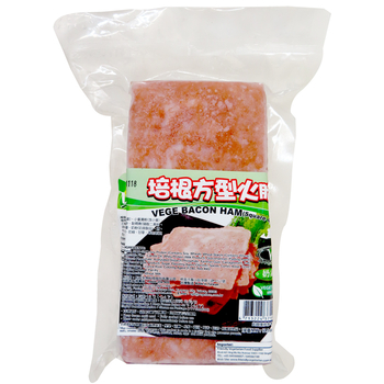 Image Vegefarm Vege Bacon Ham 松珍-培根方型火腿切片 500grams