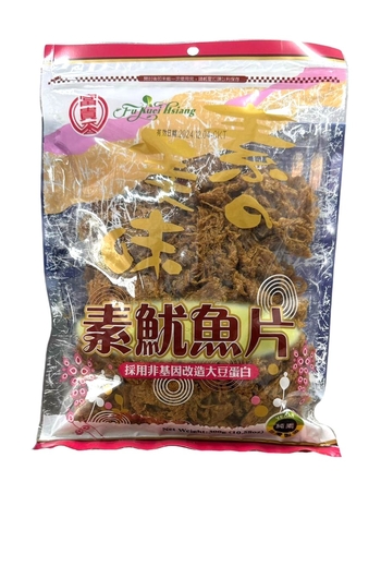 Image Squid Flavour Soybean Slice 富贵香 - 素鱿鱼片 300grams
