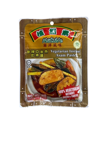 Image Natuve Vegetarian Instant Assam Asam Paste 植然素 - 酸辣亚参鱼即煮酱 180grams