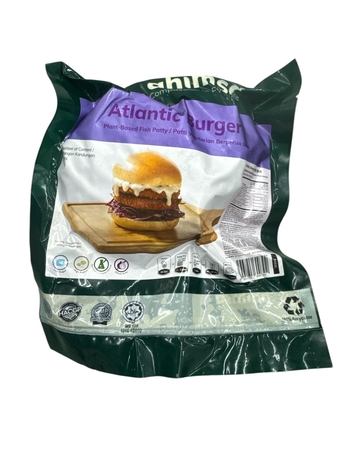 Image Ahimsa Atlantic Burger 麦之素 - 鱼柳汉堡肉 (4 pieces ) 300grams