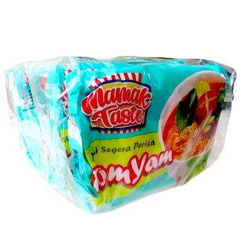 Image MamakTaste TomYum Instant Noodle 泰式酸辣汤面 (83gx5pkt)