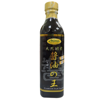 Image Ahimsa Premium Soya Sauce 麦之素酱油の王 500grams