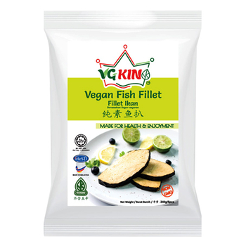 Image Vegan Fish Fillet VGKing 纯素鱼扒 240grams
