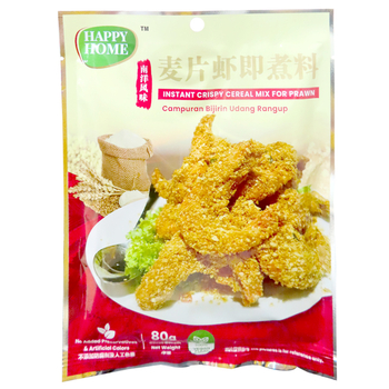 Image Happy Home Instant Crispy Cereal Mix 麦片虾即煮料 80grams