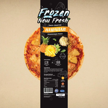 Image Vburg Hawaiian Pizza (Sourdough) 夏威夷比萨 350 grams 