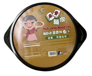 Image Mahjong Noodles Sesame Sauce 德缘-麻酱面皮 136grams