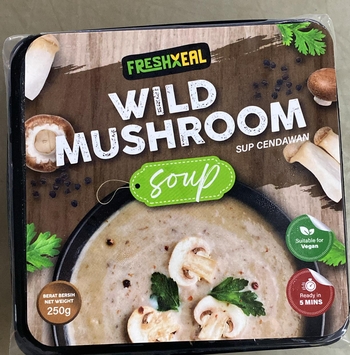 Image Vburg wild mushroom soup 冰冻蘑菇汤