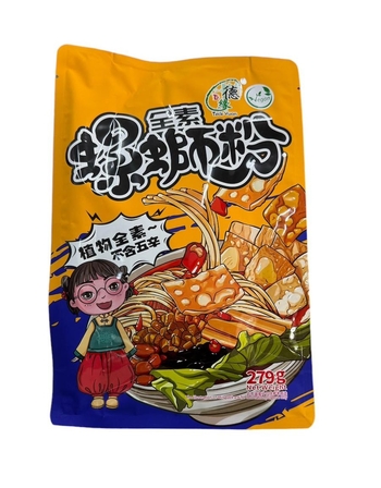 Image TY Teck Yuan Vegan Luosifen Pack 德缘全素螺螄粉(包装) 279g
