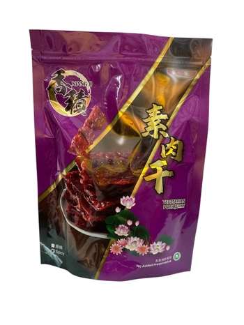 Image XiangJi Veg Pork Jerky (Spicy) 香積素肉干 (辣) 250g