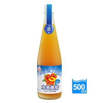 Image Honey Peach Vinegar 崇德发-水蜜桃醋 500ml