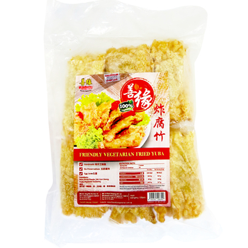 Image Vegetarian Fried Yuba 善缘-炸腐竹 (30 pieces) 1kg