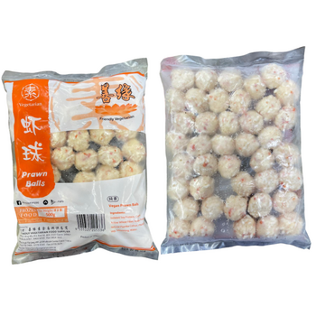 Image Vegetarian Prawn Ball Lobster ball 善缘 - 虾球 龙虾球 500grams