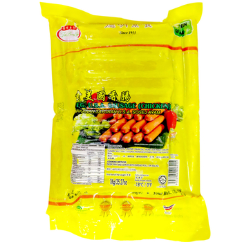 Image USA Sausage(Chicken) 德明 - 素美国大香肠 (30 pieces) 1000grams