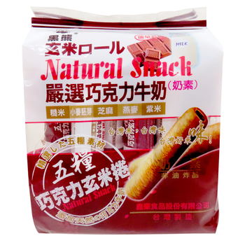 Image Choco Energy Rice Roll 巧克力能量玄米捲 (奶素) 160g