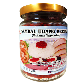 Image Sambal Udang Kering hae bi hiam 善缘 - 辣椒虾米 118grams