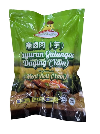 Image Veg Meat Roll (yam) 德明 - 卤肉 (10 pieces) 500grams