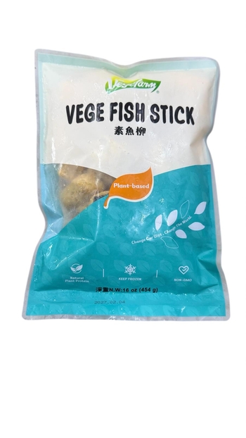 Image Vegefarm Vege Fish Stick 松珍 - 素鱼柳 （奶素）454grams