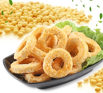 Image Ck Vegan Fried Calamari Fried squid ring 全广- 花枝圈(小) 300grams