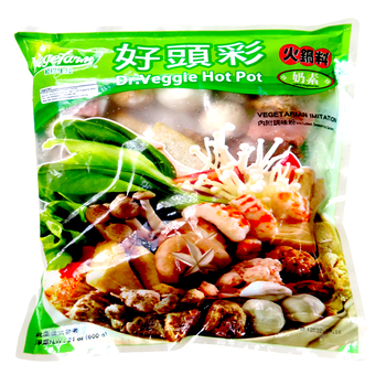 Image Vegefarm Dr veggie hot pot 600g 松珍 - 好头彩火锅料 600grams