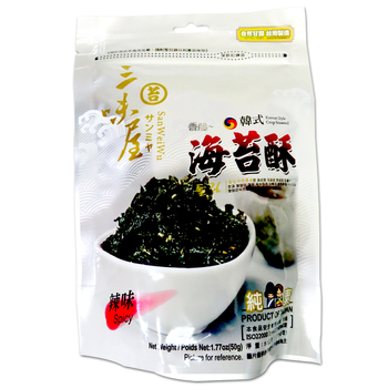 Image Korean Style Spicy Seaweed 三味屋 -辣味海苔酥 50grams