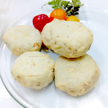 Image Green Bean Fritter Adriano Food - 椰香绿豆糕 (20 pieces)