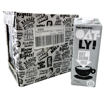 Image Oatly Oat Drink Barista Edition 1 carton 燕麦饮品咖啡师版 1 箱 1000grams carton of 6 tetra pak. 