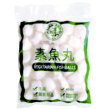 Image Tianran Fishball 天然-素鱼丸 500grams