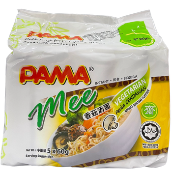 Image PAMA Noodle Shiitake 香菇汤面 300rams