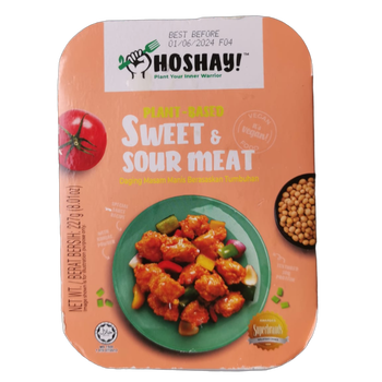 Image Hoshay vegetarian vegan plant based Sweet & Sour Meat 酸甜肉 