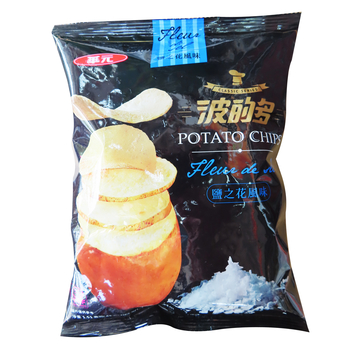 Image Fleur De Sel Potato Chips 洋芋片法国盐之花 43grams