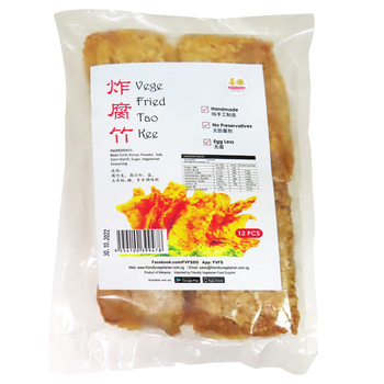 Image Fvfoods Vege Fried Tao Kee 善缘 - 炸腐竹 (12 pieces) 350grams