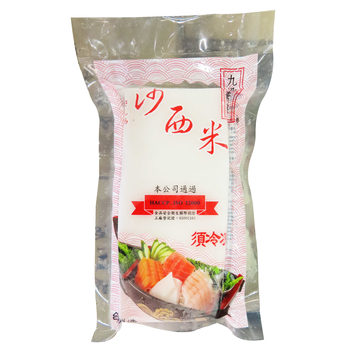 Image Veggie Sashimi Squid 九鼎华-素花枝生鱼片 220grams