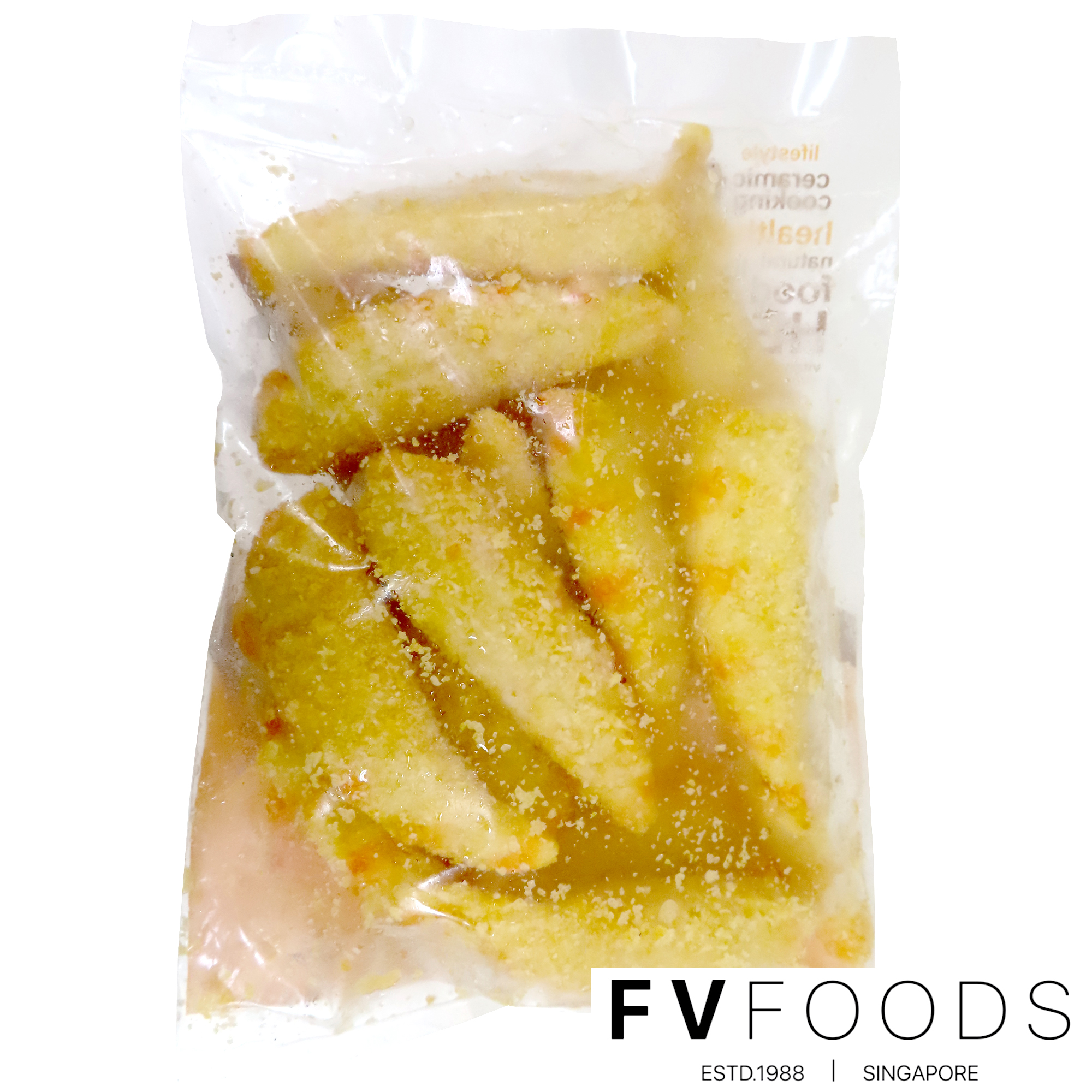 Image Vegefarm vege Supreme Fried Prawn 松珍-富贵黄金虾 （奶素）500grams