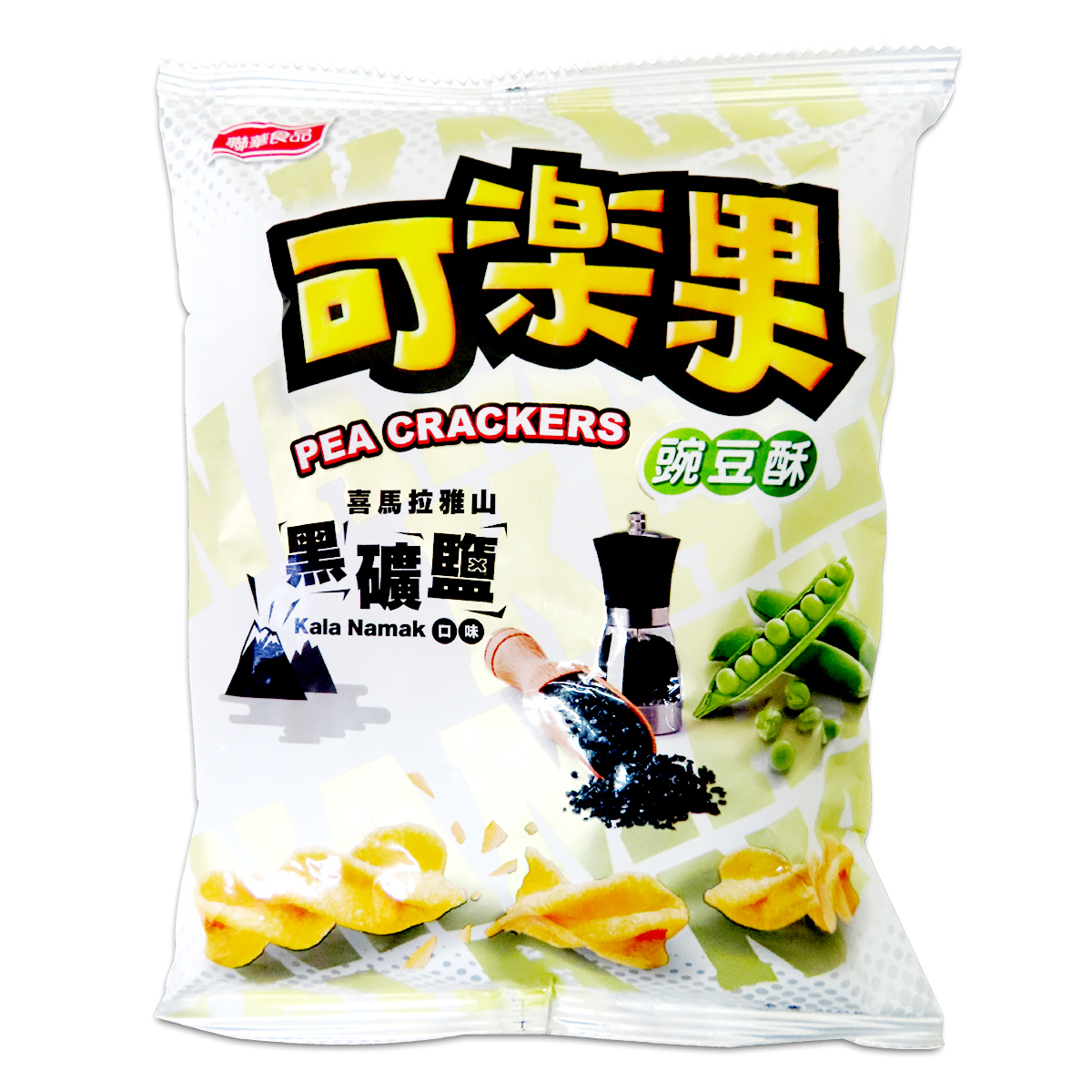 Image Pea Crackers 联华 - 黑矿盐可乐果 65grams