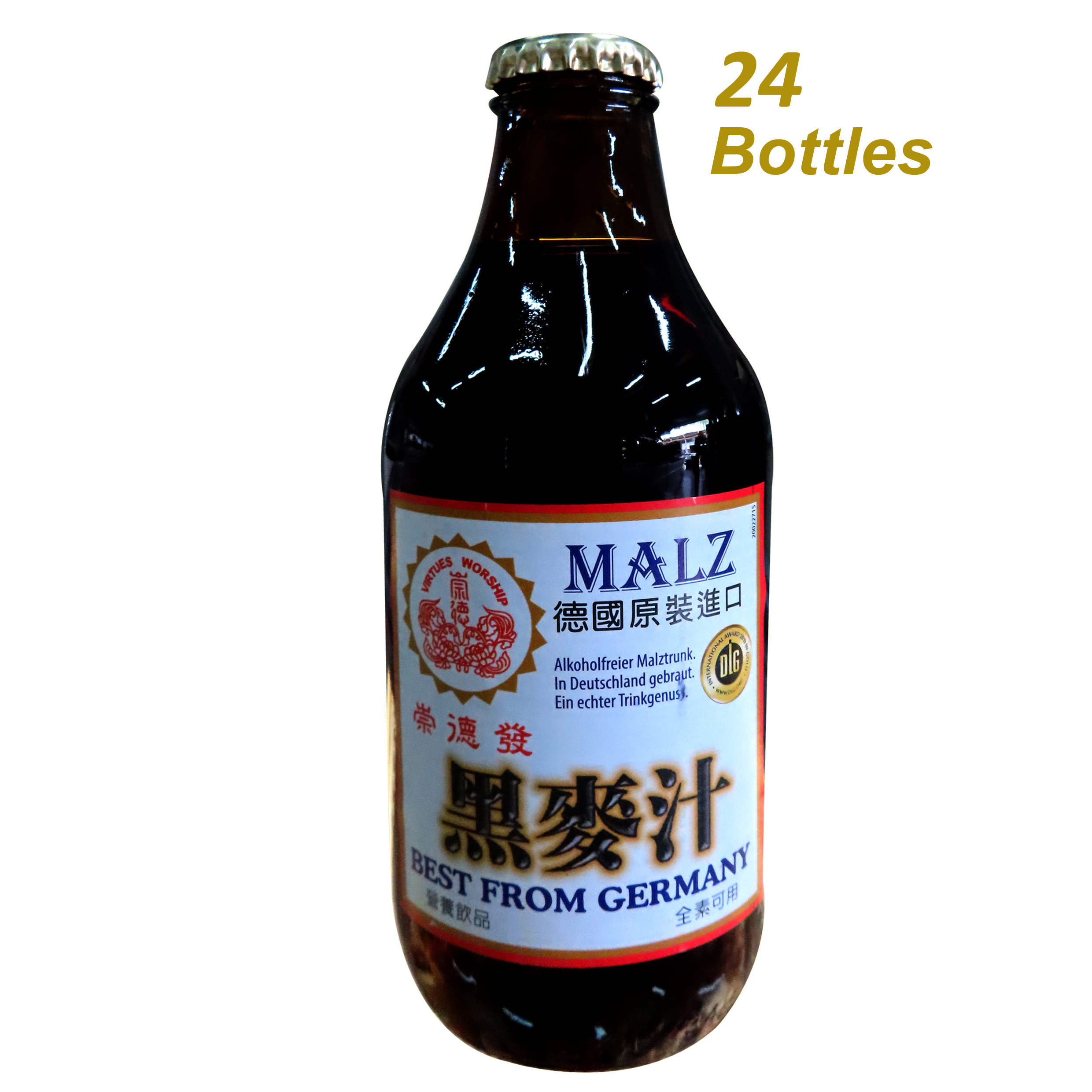 Image MALZ Drink Bottle 崇德发 - 天然黑麦汁 (玻璃瓶) 7920grams