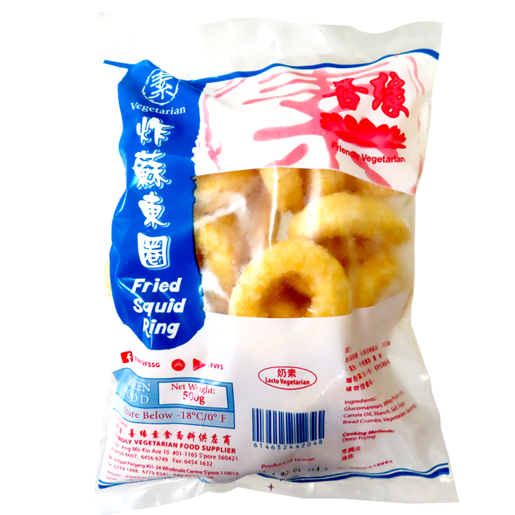 Image Vegetarian Fried Calamari 善缘-炸苏东圈 500grams